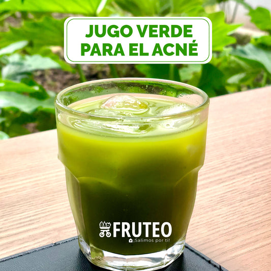Jugo Verde para el Acné 🍏🥬