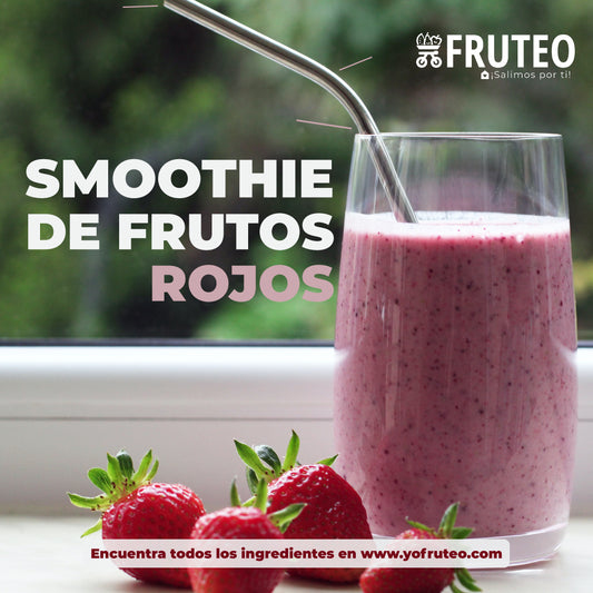 Smoothie de Frutos Rojos 🍒🍇🍓