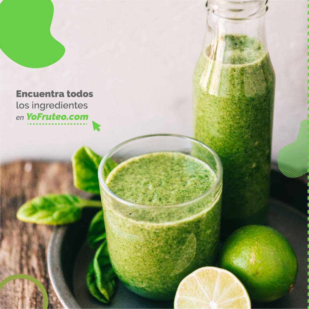 Receta de Batido Verde 🍏🥬