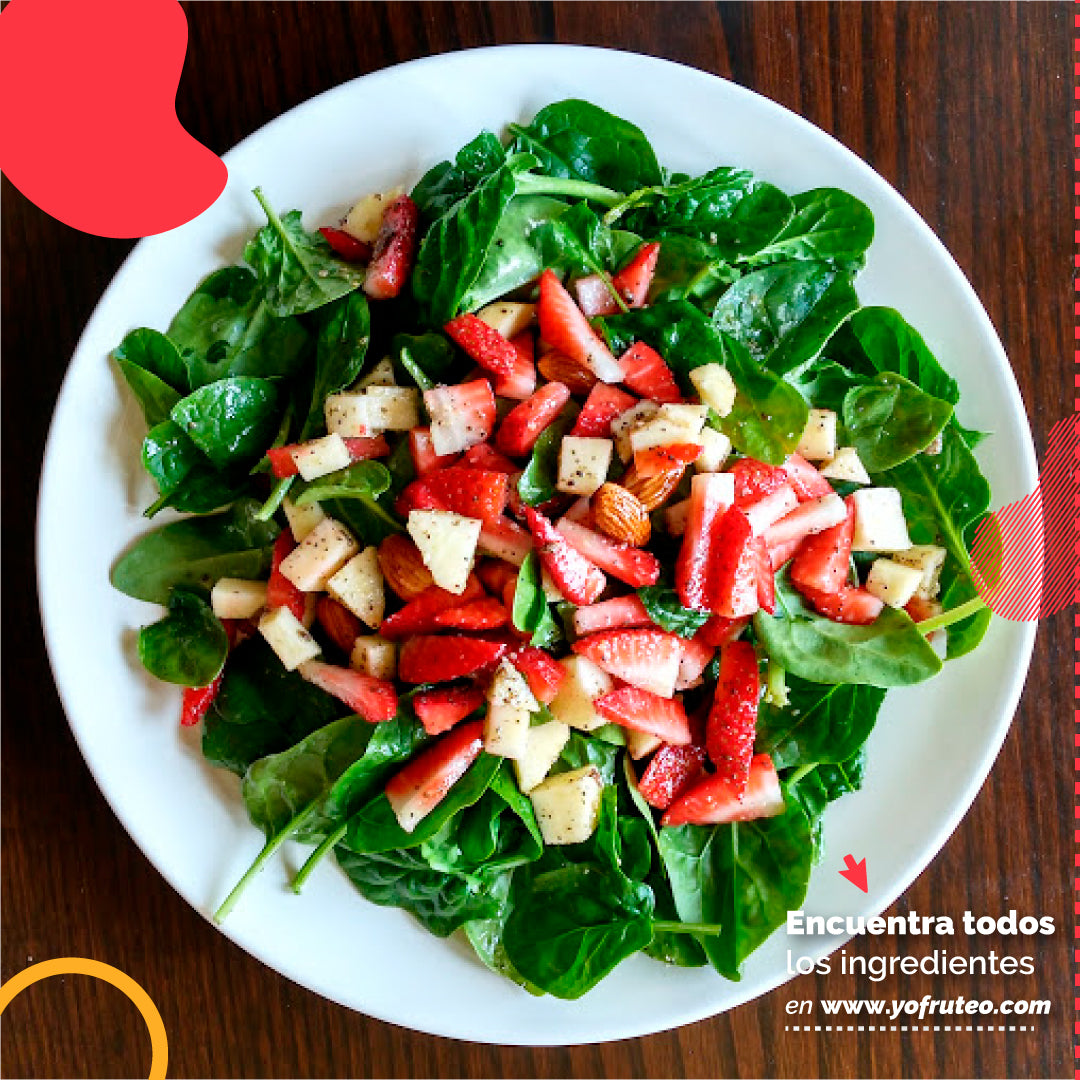 Receta de Ensalada de Fresas🍓