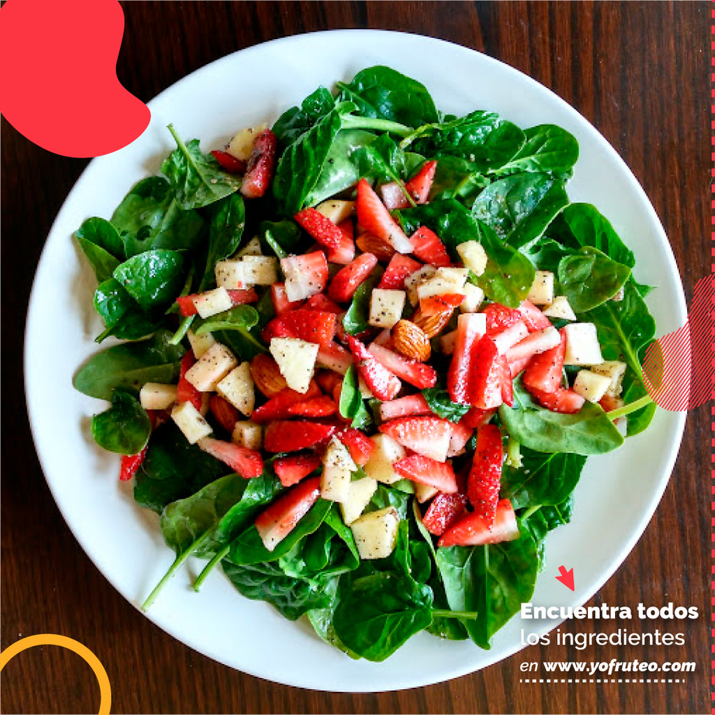 Receta de Ensalada de Fresas🍓