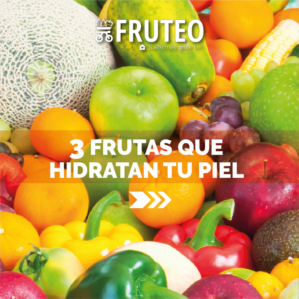 3 Frutas que hidratan tu piel 🥭🥝🍉