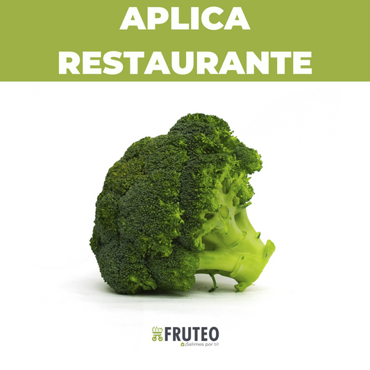 Compra brócoli fresco y recíbelo el mismo día en tu cocina o negocio, con Fruteo