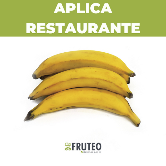Platano maduro para chefs exigentes, con entrega a tiempo en Bogota y Medellin. Fruteo, abastecimiento digital, puntual y personalizado