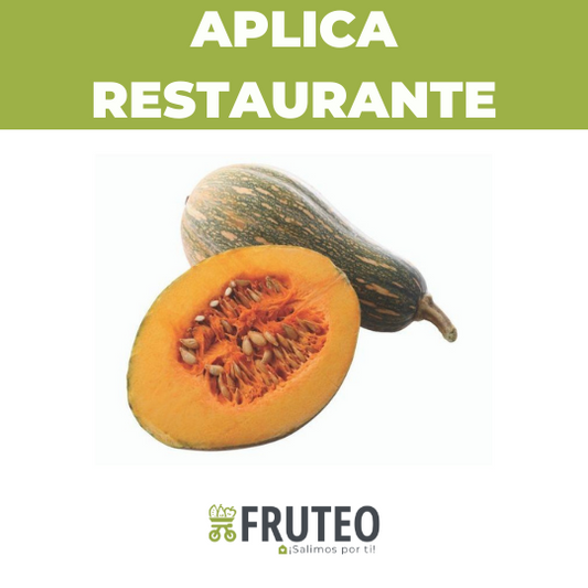 Zapallo seleccionado del campo, ideal para cocina profesional – Fruteo abastece hoteles, restaurantes y colegios